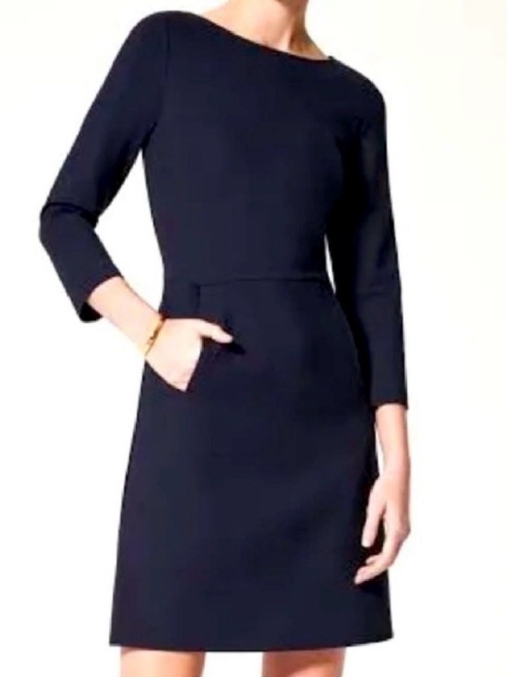 SPANX Classic Navy Perfect Shift Dress